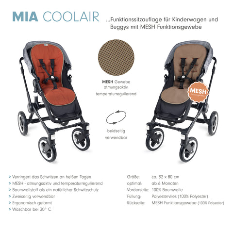 MIA COOLAIR die klassische Sitzauflage