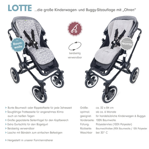 LOTTE FROTEE die große Sitzauflage mit Ohren