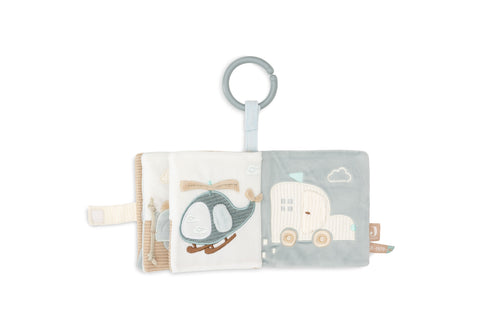 Stoffbuch mit Aktivitäten