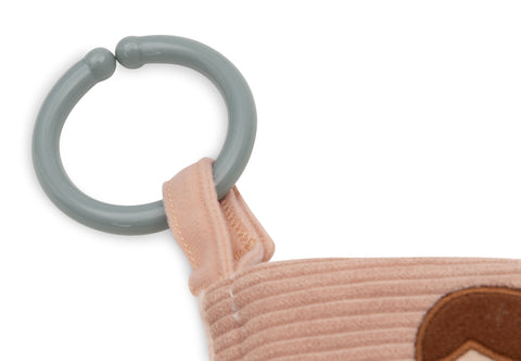 Stoffbuch mit Aktivitäten