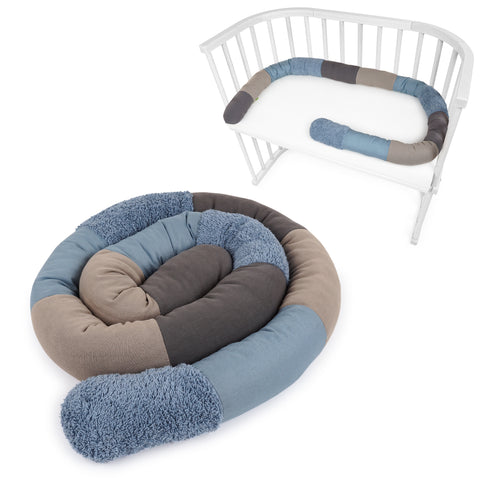 CAJA' kleine lange patchwork Bettschlange