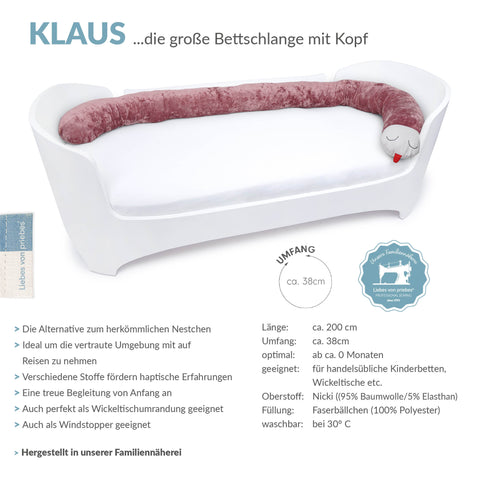 KLAUS Bettschlange