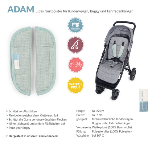 ADAM Gurtpolster mit Klett