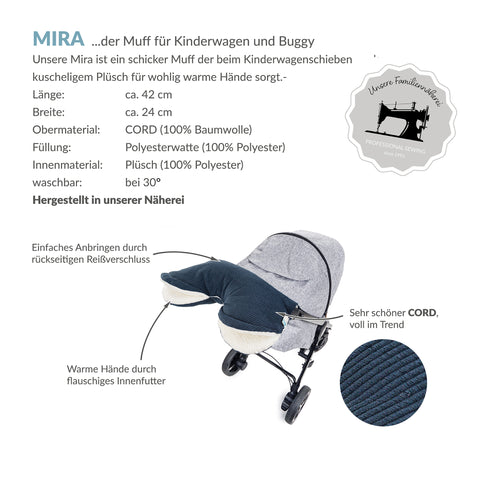 MIRA der großzügige Handwärmer