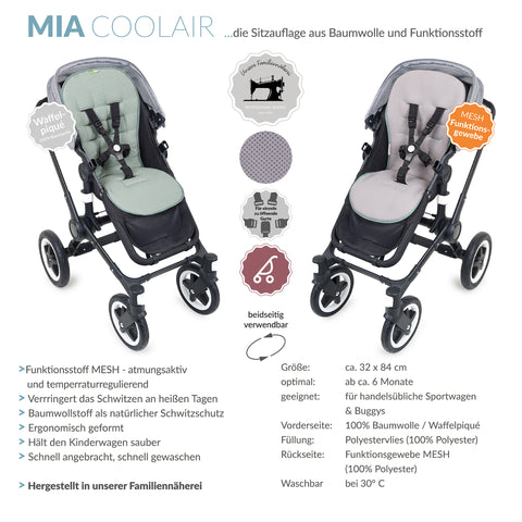 MIA COOLAIR die klassische Sitzauflage