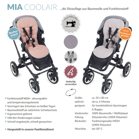 MIA COOLAIR die klassische Sitzauflage