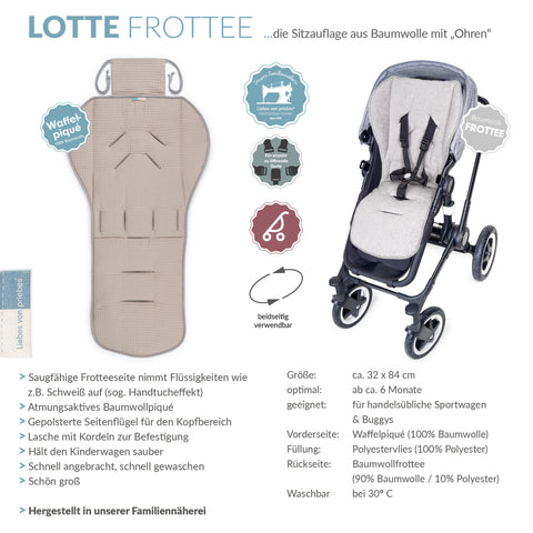 LOTTE FROTEE die große Sitzauflage mit Ohren