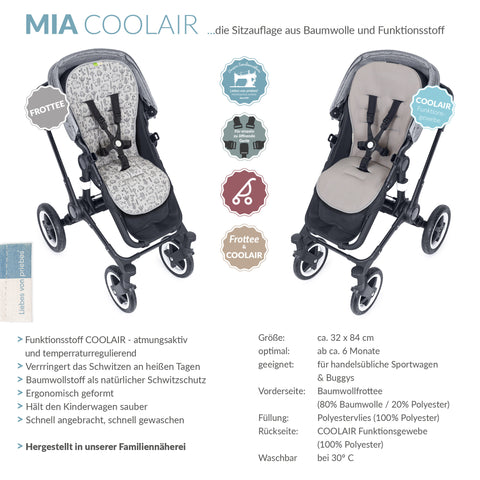 MIA COOLAIR die klassische Sitzauflage