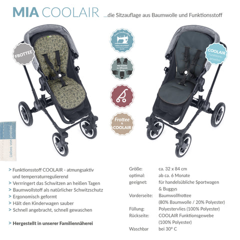 MIA COOLAIR die klassische Sitzauflage