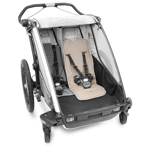 FALKO COOLAIR die Sitzauflage für Fahrradanhänger