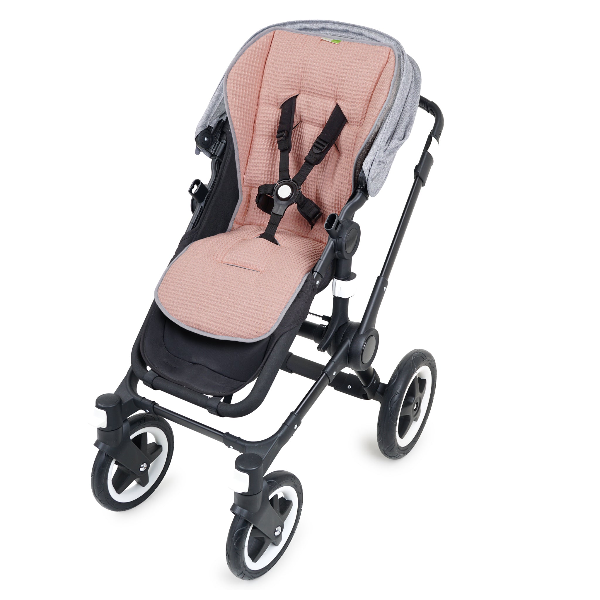 Interbaby Sitzauflage Für Kinderwagen - Wendbare Sommerauflage Aus Baumwolle, Kühl Und Atmungsaktiv