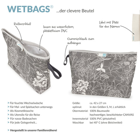WETBAGS die klassische Nasstasche
