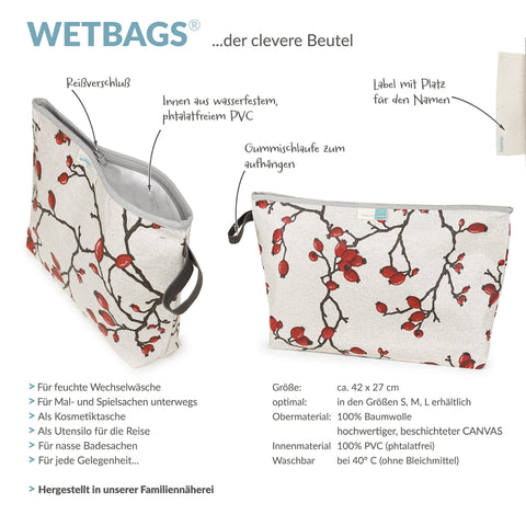 WETBAGS die klassische Nasstasche