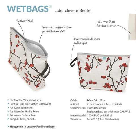 WETBAGS die klassische Nasstasche