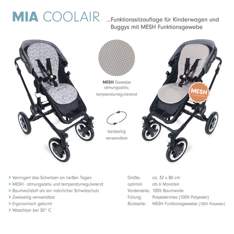 MIA COOLAIR die klassische Sitzauflage