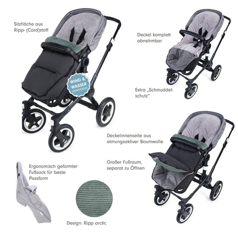 ZOI der ergonomische Winterfusssack