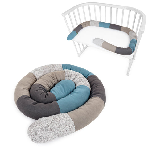 CAJA' kleine lange patchwork Bettschlange