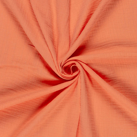 Musselin Uni Coral