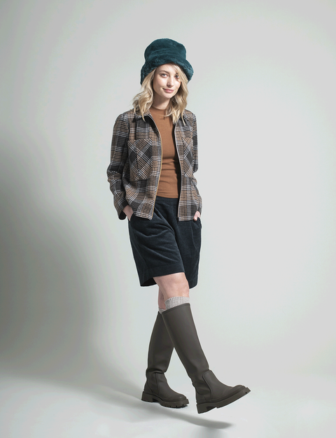 Breitcord Uni Dunkelgrün