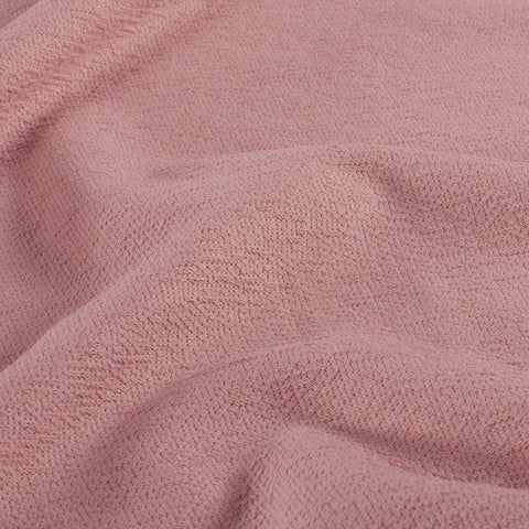 Terry Krepp Stoff Uni Hell Mauve