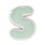 Buchstabe waffel green